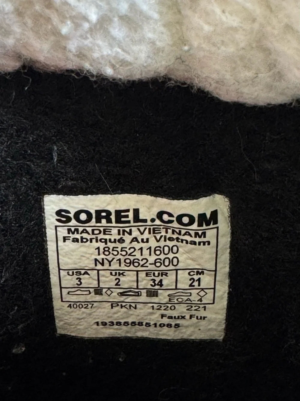 Sorel YOOT PAC™ Nylon Children's Waterproof Boot